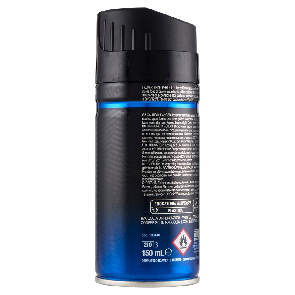 Malizia Uomo Skyline Eau de Toilette Deodorant 150 mL